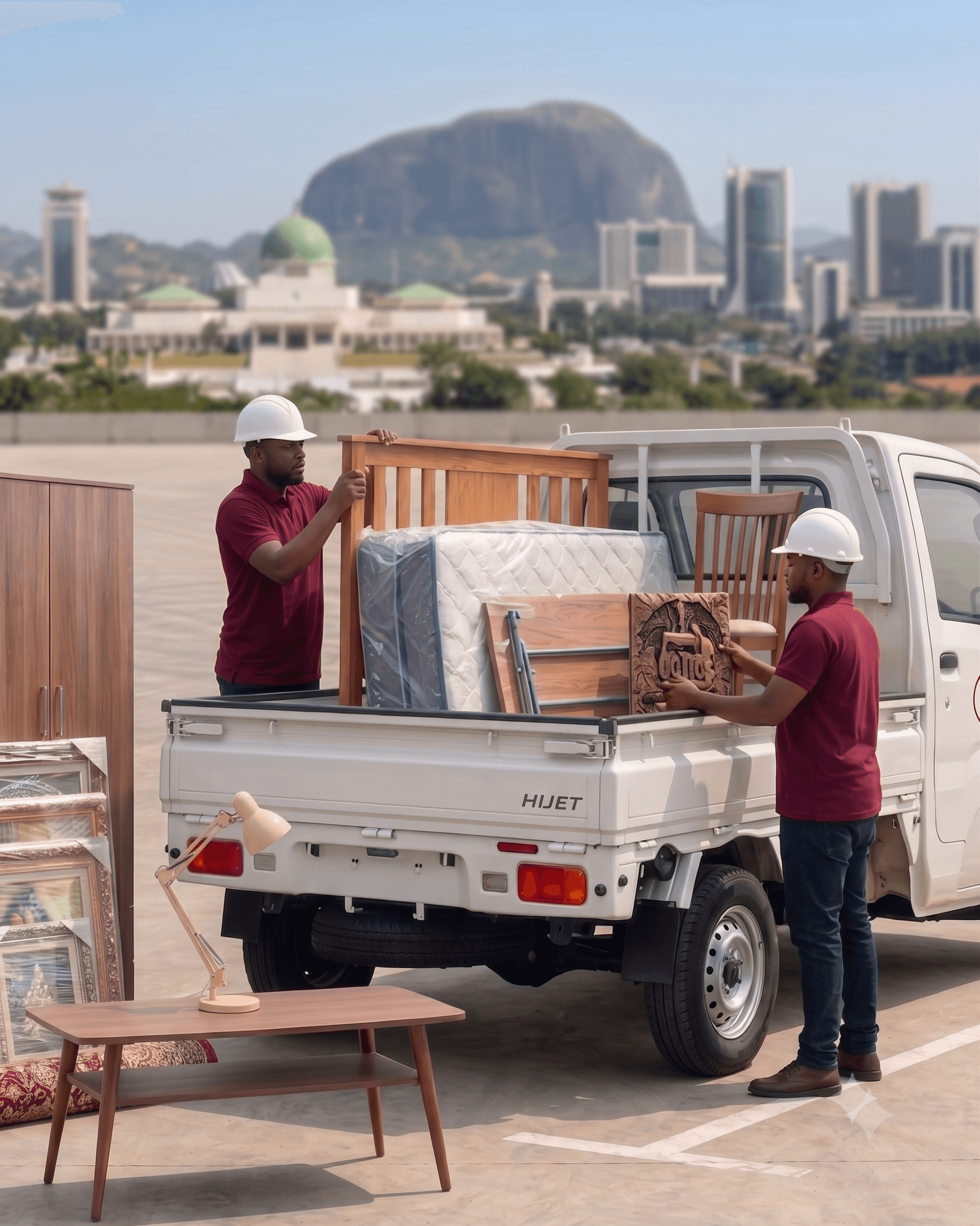 Korlun logistics team loading freight onto a truck